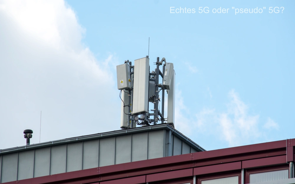 5G Mast in der City - hier NSA