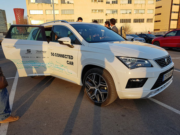 O2 connected car via 5G