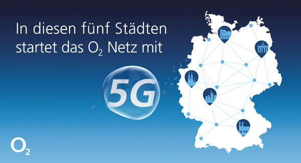 O2 5G Städte Karte