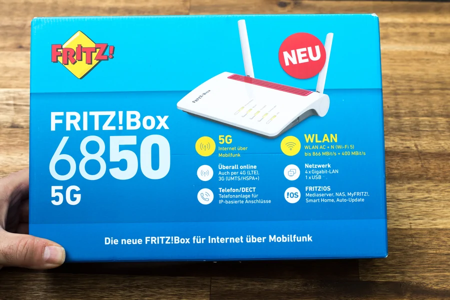 FritzBox 6850 5G Karton