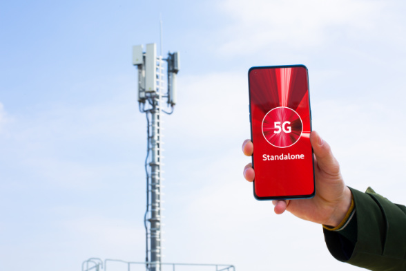 Vodafone updated sein 5G Netz