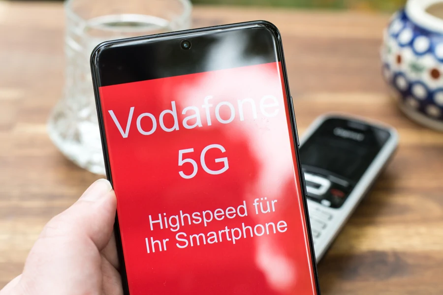 Smartphone Tarife mit 5G von Vodafone