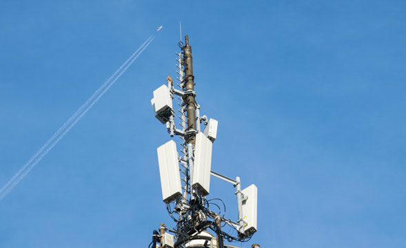 5G Mast von Vodafone