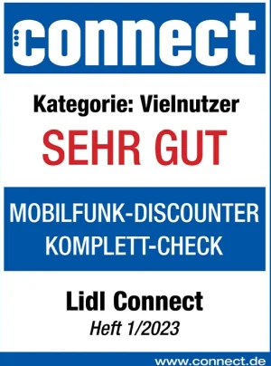 Lidl Connect Testsieger Connect 1/2023