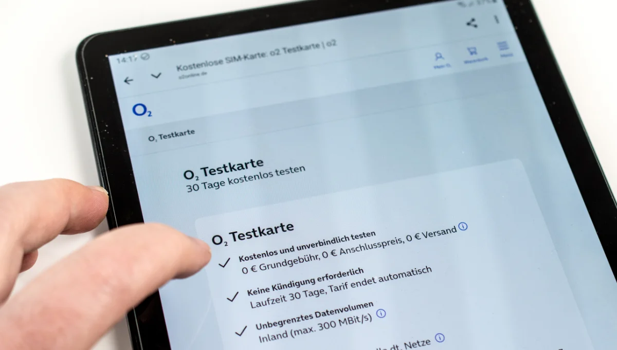 kostenlose SIM-Karte von O2