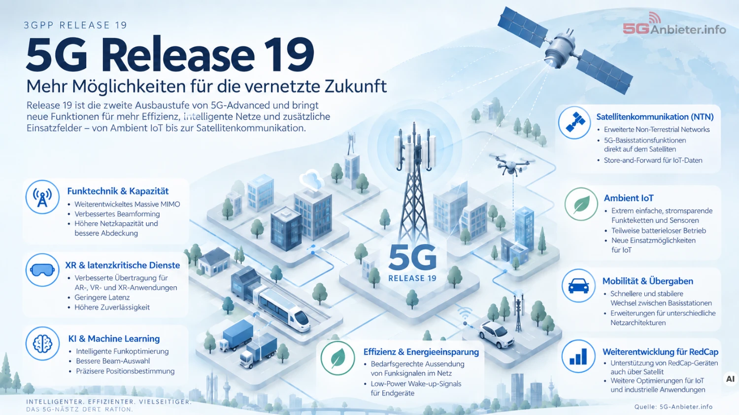 das kann 5G Release 19 | Infografik