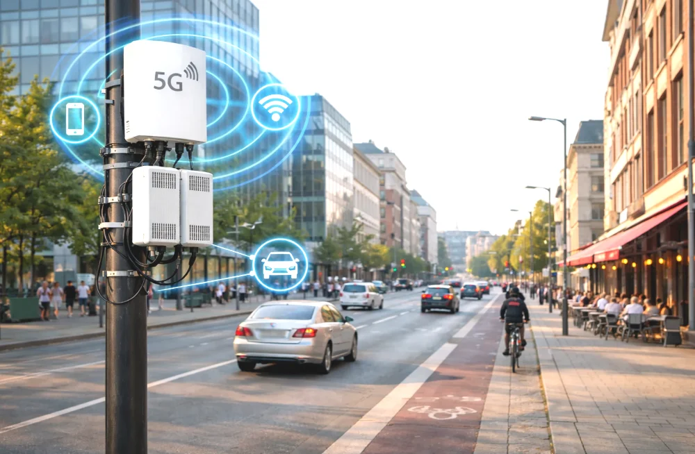Illustration Smartcells bei 5G