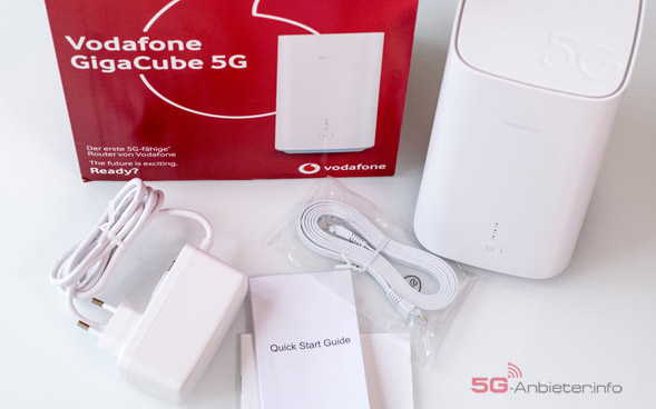 Lieferumfang Gigacube 5G (2019)